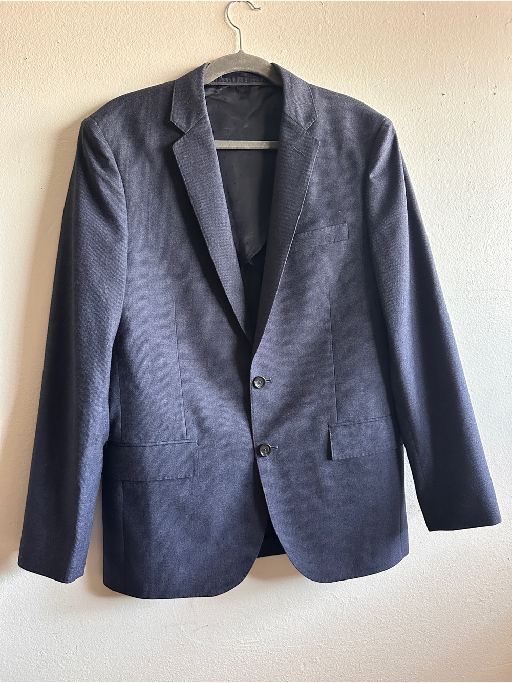 J. Crew Men's Ludlow Tollegno 1900 Wool Jacket Double Vented Size 40R